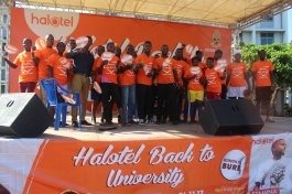 Thousands attends Halotel’s back to University Concert
